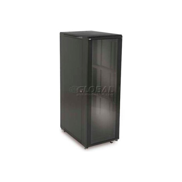 Kendall Howard Kendall Howard 37U LINIER Server Cabinet - Glass/Vented Doors - 36in Depth 3100-3-001-37 - main